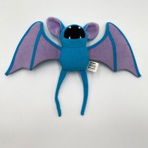 Tomy Pokemon Zubat Plush 2016 Stuffed Animal‎ Blue Purple Bat Toy Kids